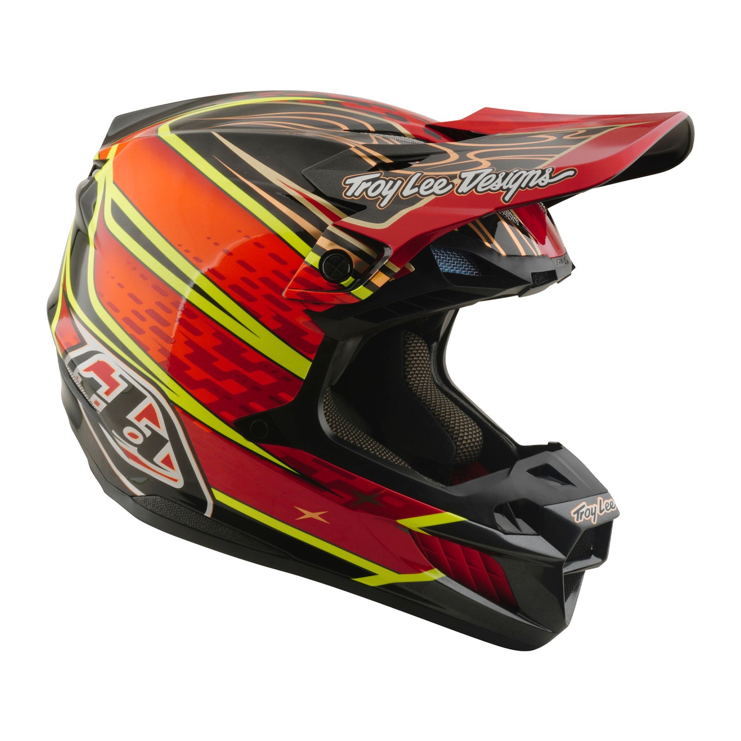 SE5 Carbon Helmet W/MIPS Wings Red