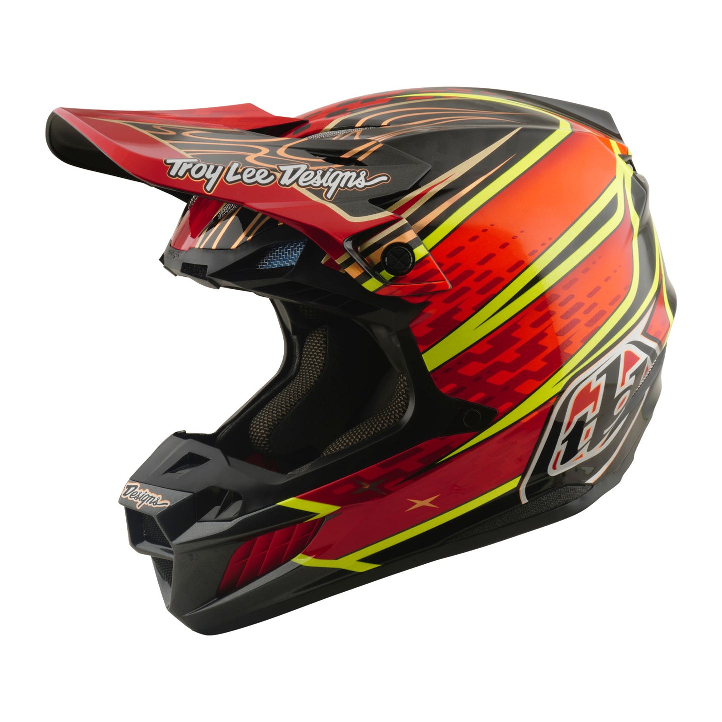 SE5 Carbon Helmet W/MIPS Wings Red
