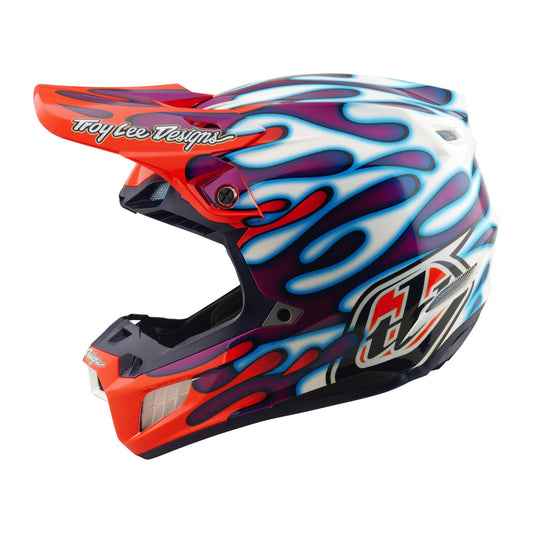 SE5 <tc>Composite</tc> Casque avec système MIPS Overspray violet/blanc