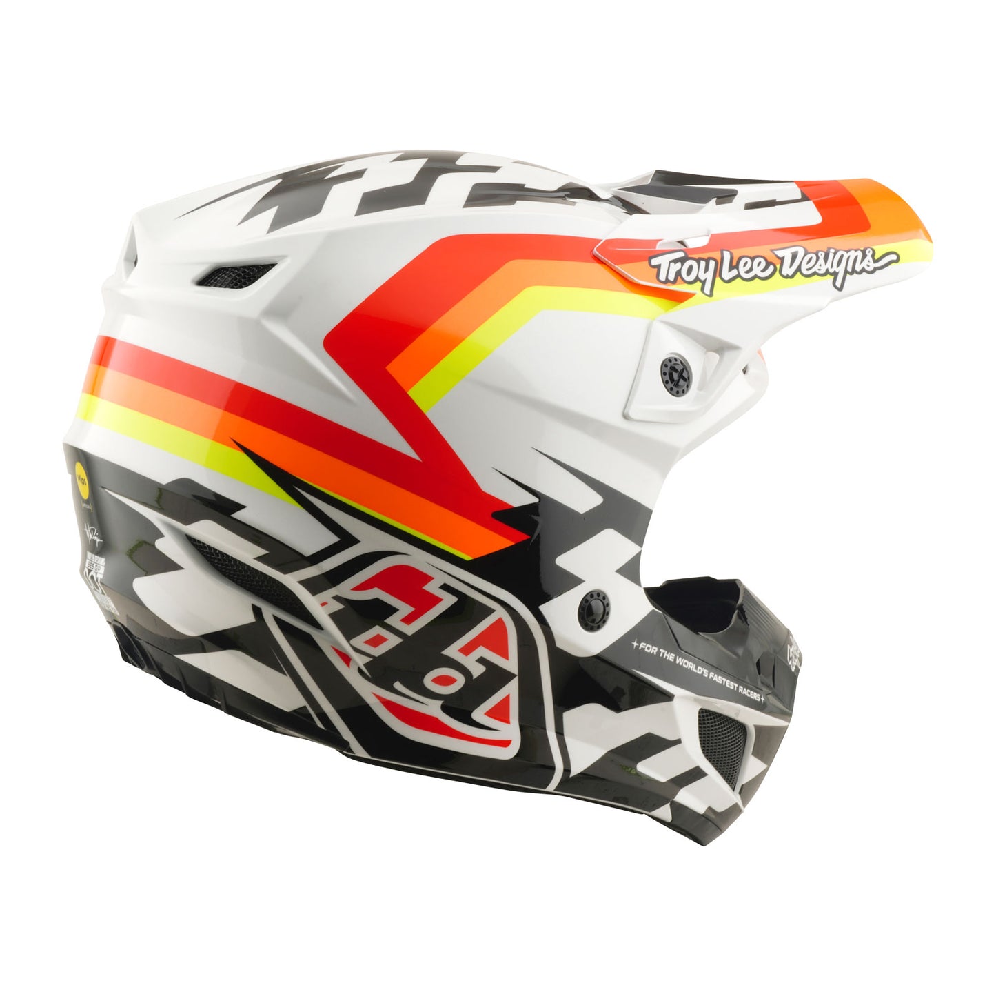 SE5 Polycarbonate Helmet W/MIPS Dash Orange