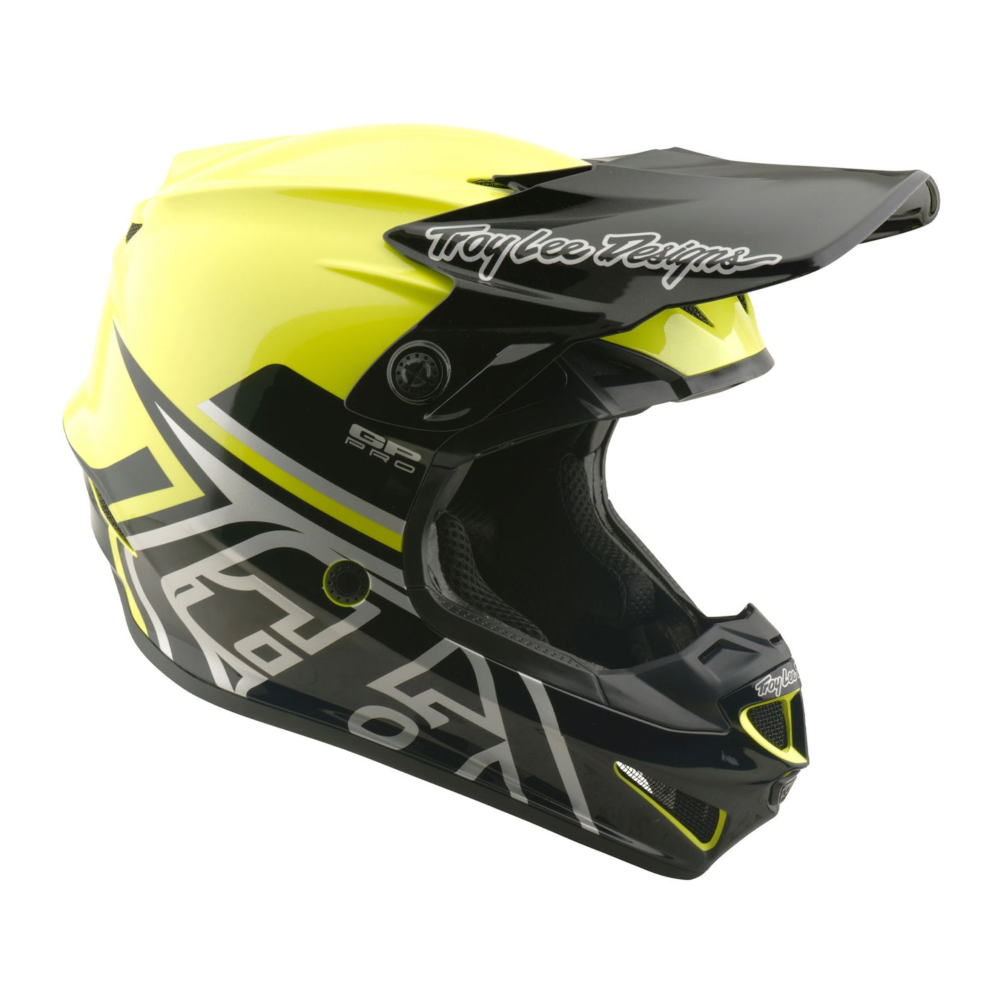 Youth GP Pro Helmet W/MIPS Mono Flo Yellow