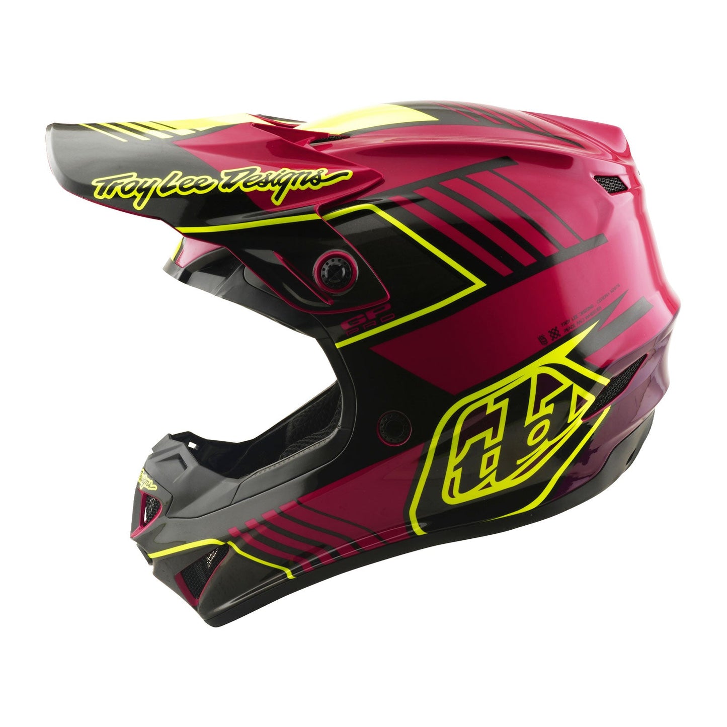Youth GP Pro Helmet Segment Fuchsia