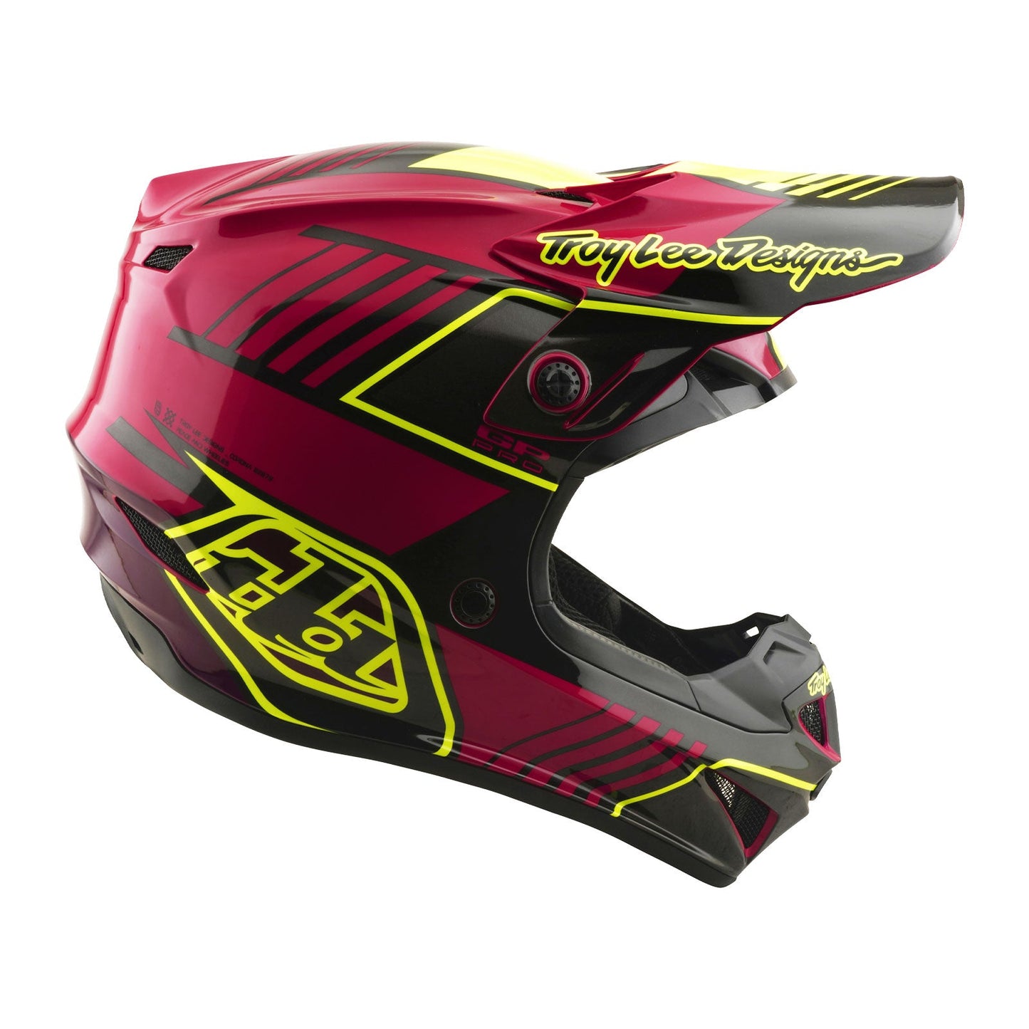 Youth GP Pro Helmet Segment Fuchsia