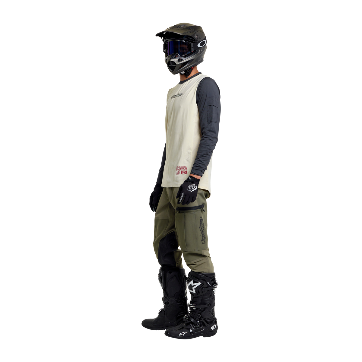 Ruckus Offroad Pant Mono Army