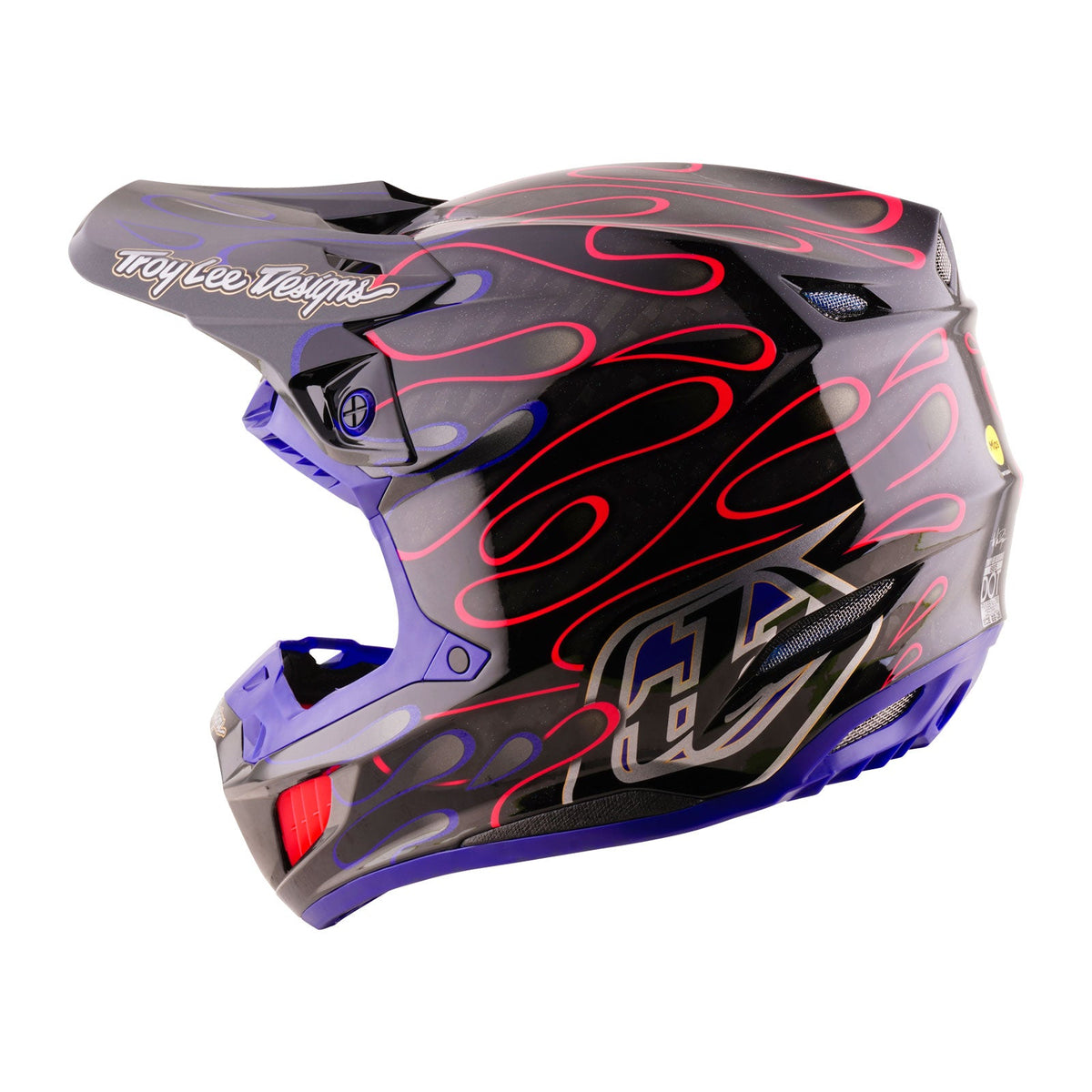 SE5 <tc>Carbon</tc> Casque avec système MIPS Overspray Noir/Magenta