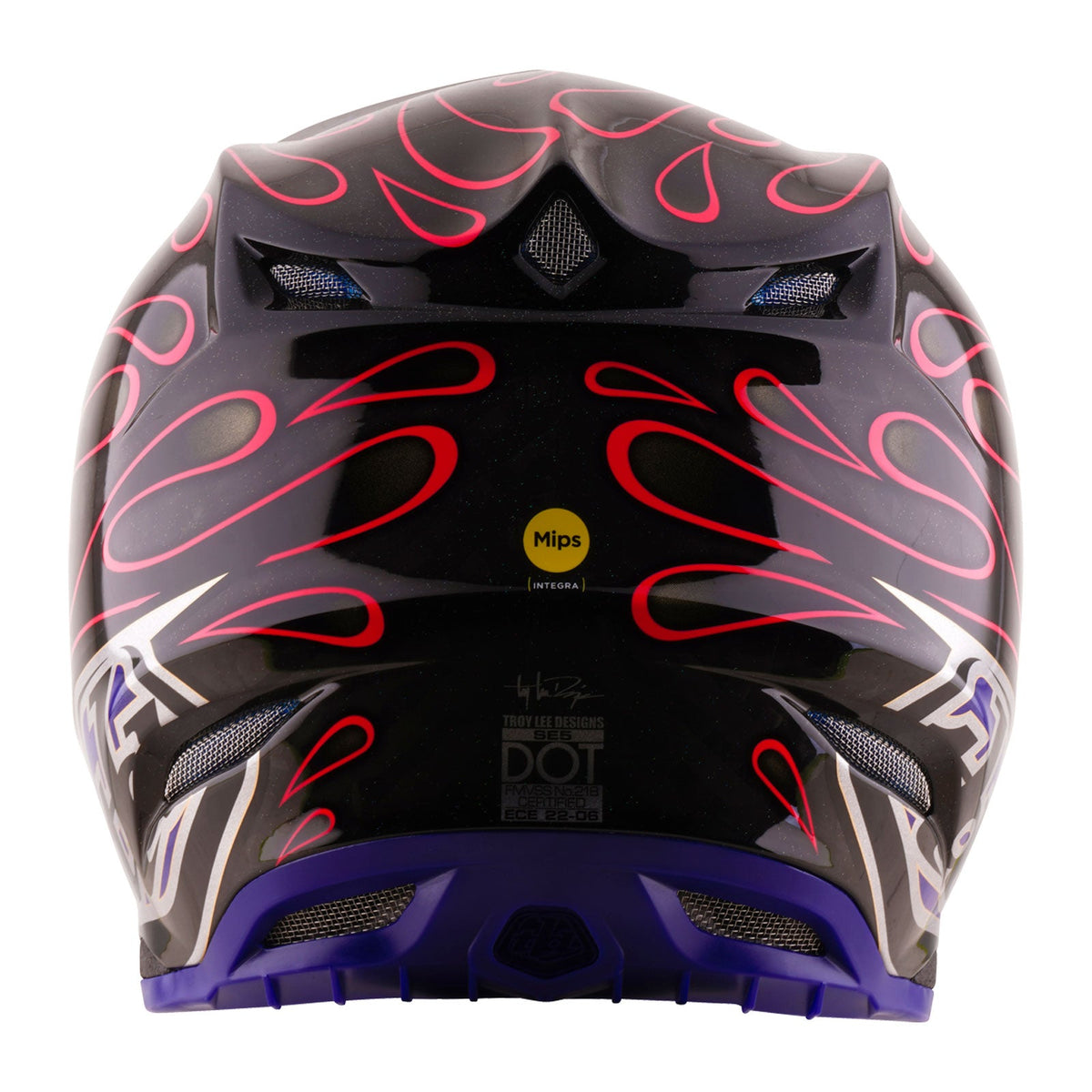 SE5 <tc>Carbon</tc> Casque avec système MIPS Overspray Noir/Magenta
