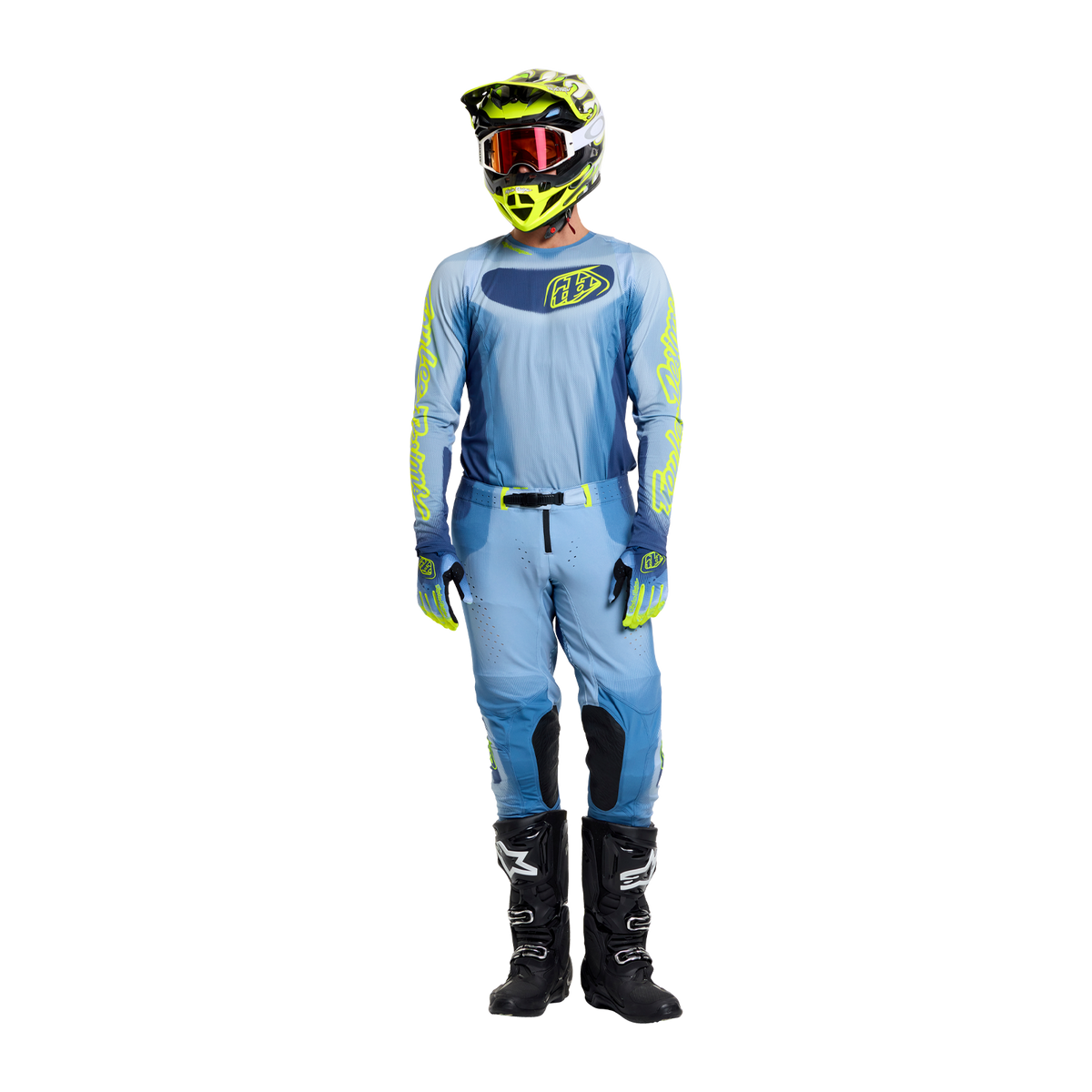 Maillot SE Pro LS Illusion Slate/Flo Jaune