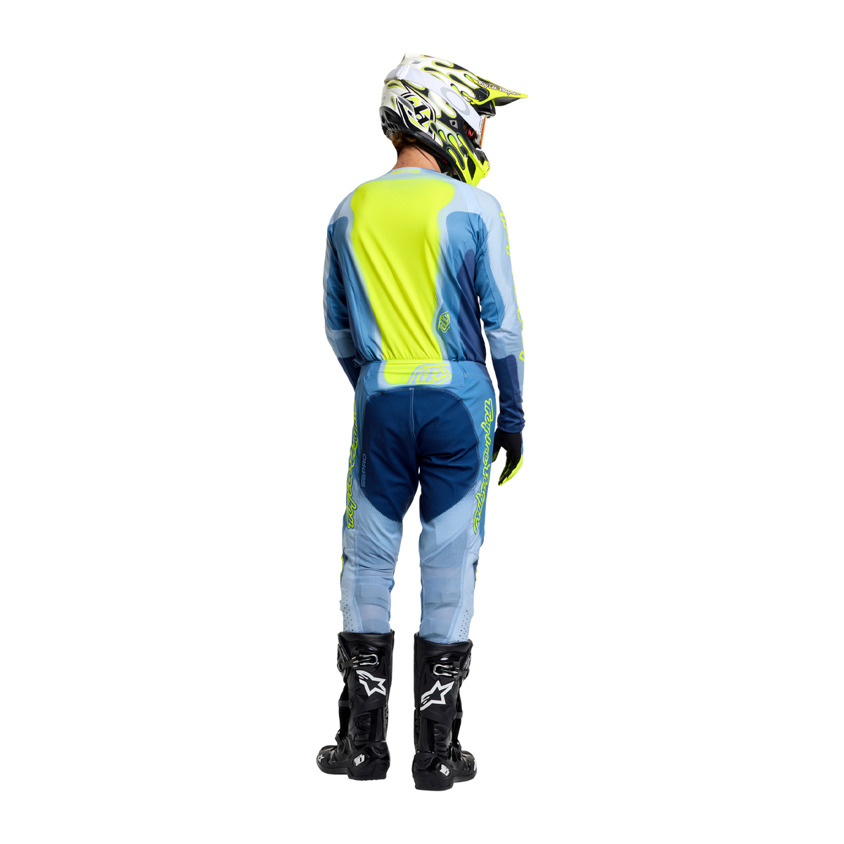 Maillot SE Pro LS Illusion Slate/Flo Jaune