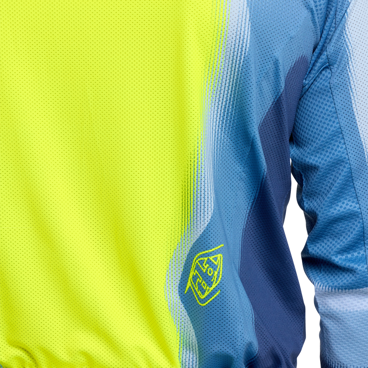 Maillot SE Pro LS Illusion Slate/Flo Jaune