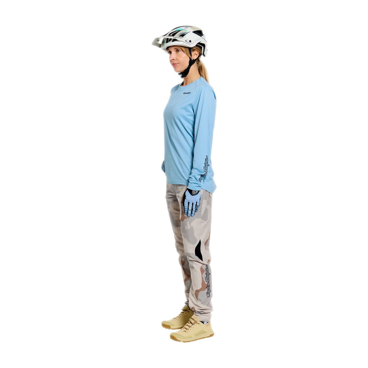 Womens Lilium Pro Pant Flow Camo Pumice