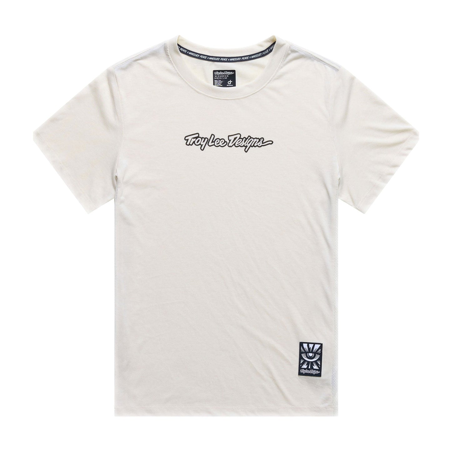 Womens Lilium Ride SS Tee Signature Pumice