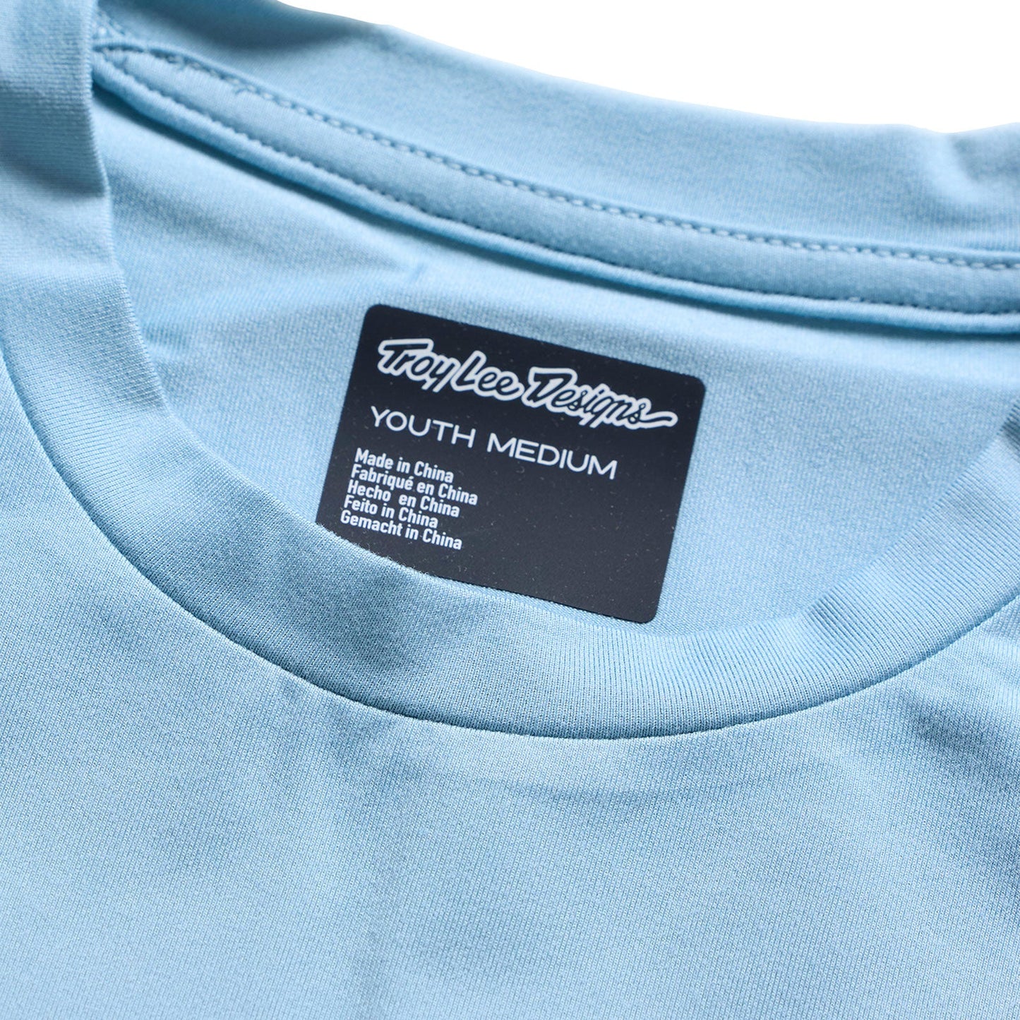 Youth Ruckus Ride LS Tee Carbs Dawn Blue