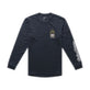 Youth Ruckus Ride LS Tee Pressed Carbon