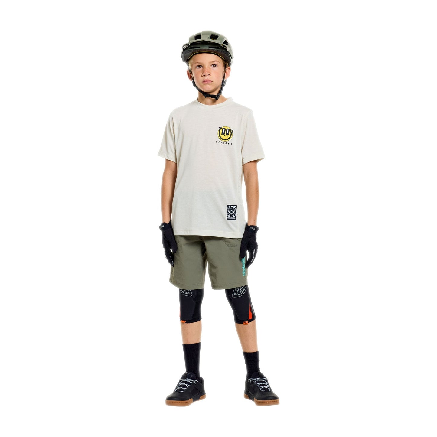Youth Skyline Trail Short Shell Mono Army