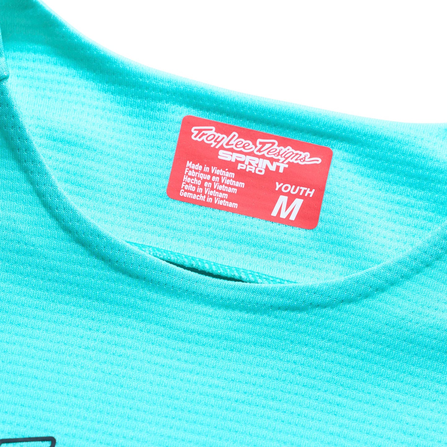 Youth Sprint Pro LS Jersey Mono Real Teal