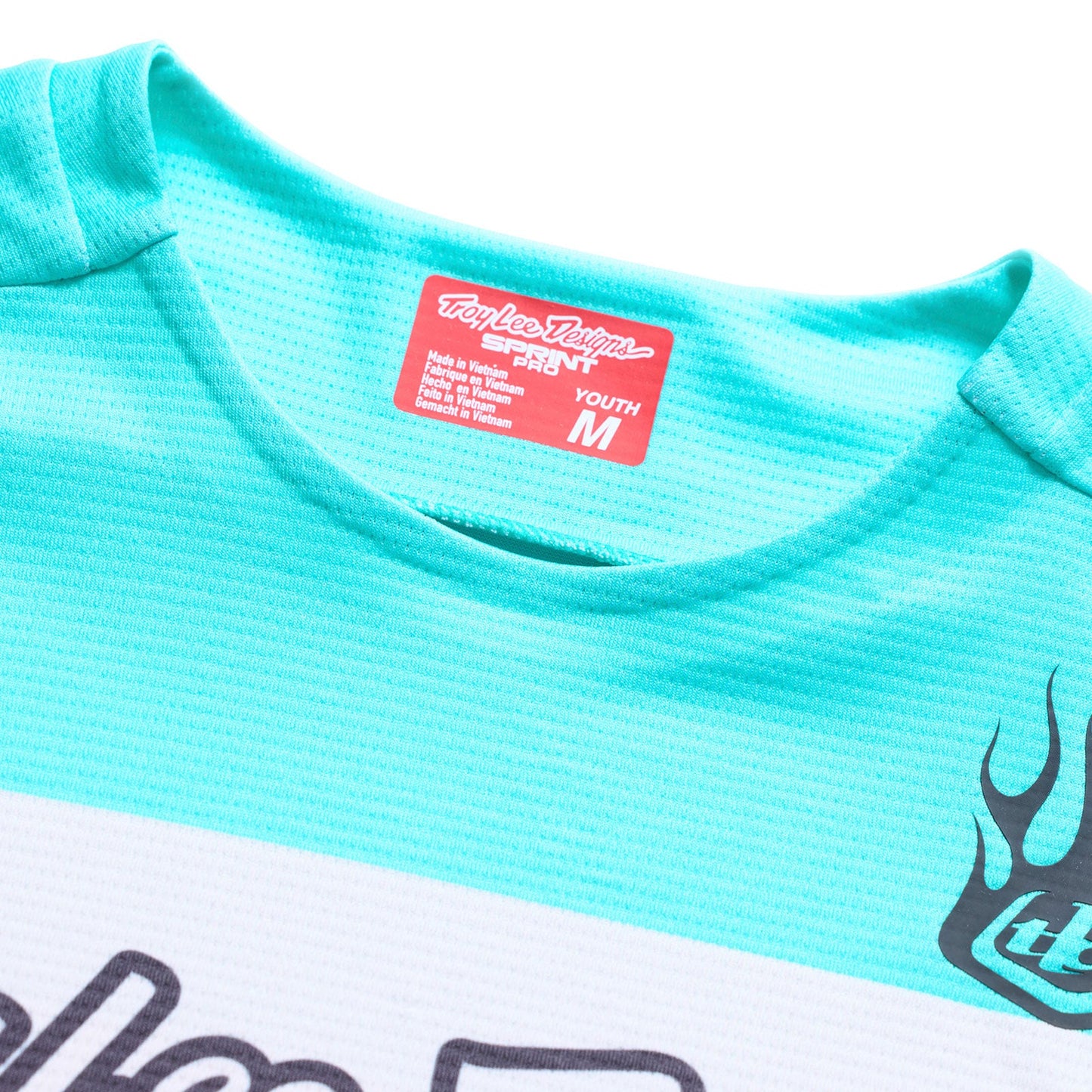 Youth Sprint Pro LS Jersey Yo Moto Carbon