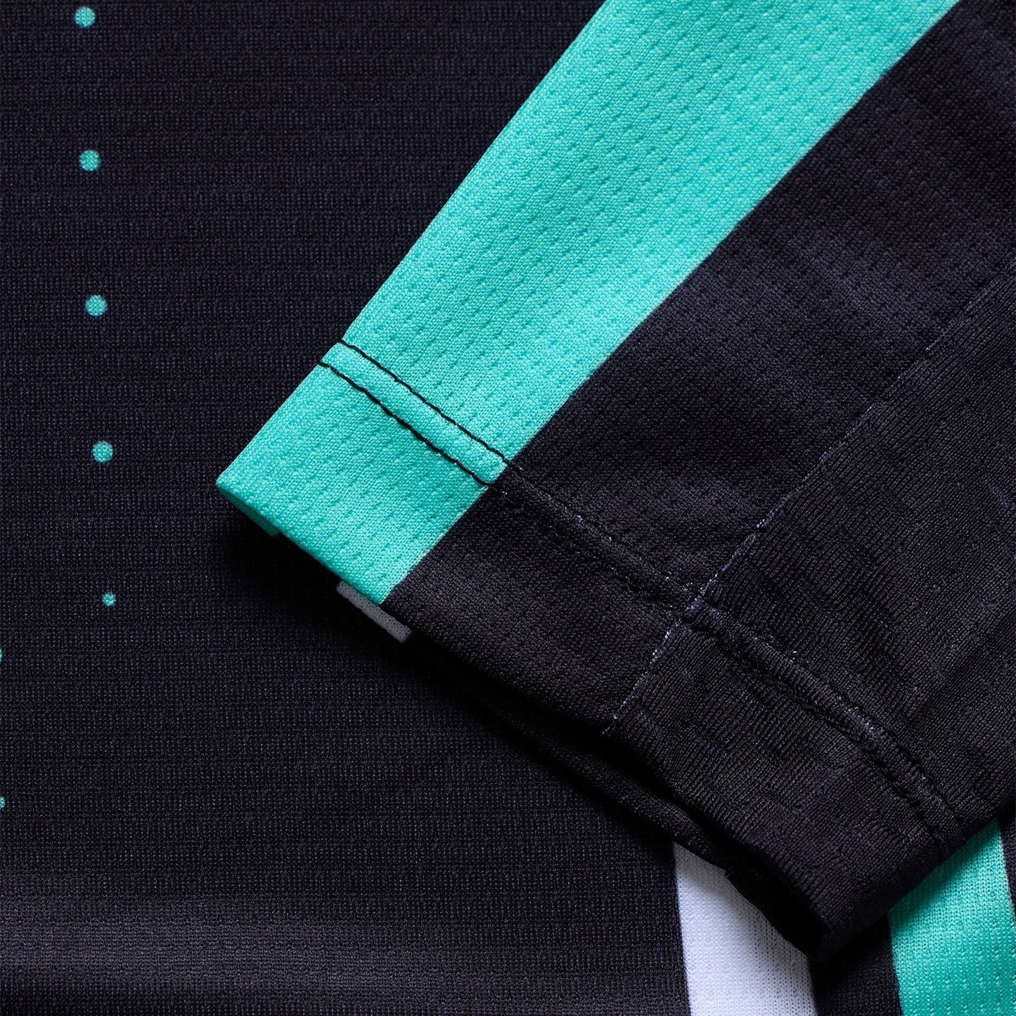 Youth GP Pro LS Jersey Roller Black / Teal