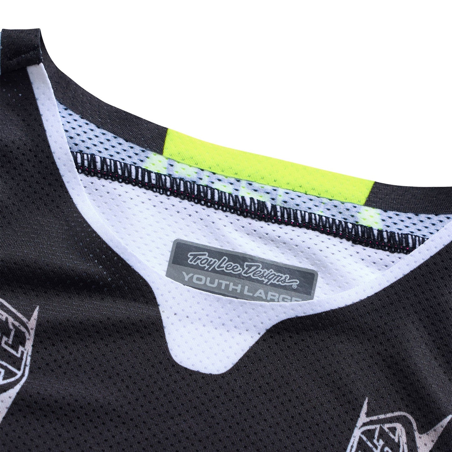 Youth SE Pro LS Jersey Salvo Black / White