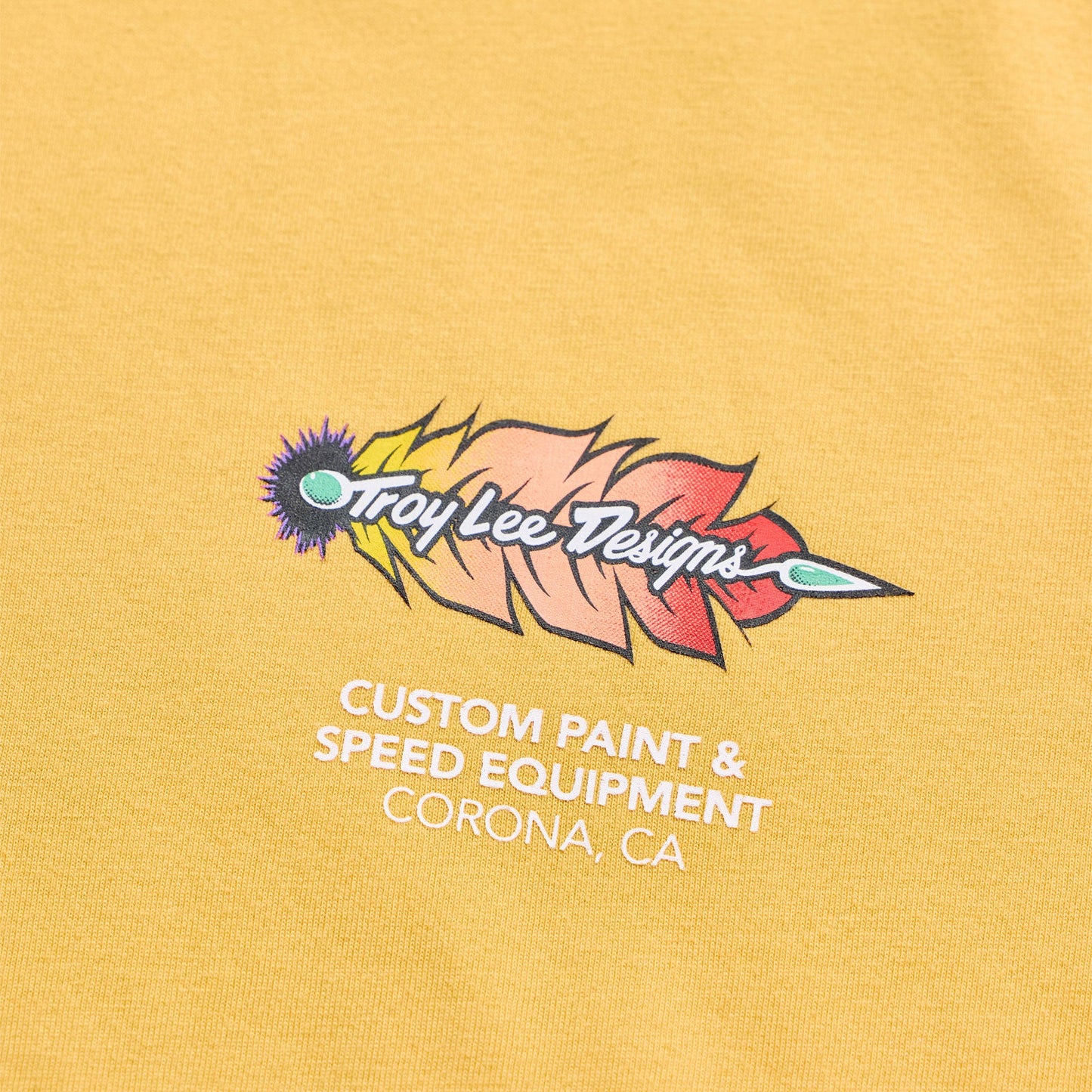 Short Sleeve Tee Feathers Bleached Melon