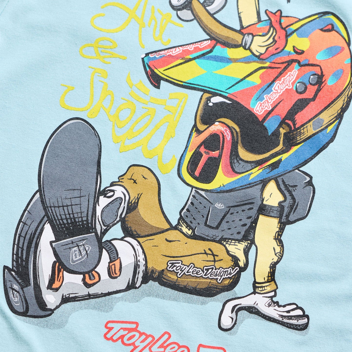 Youth Short Sleeve Tee Heritage Dawn Blue