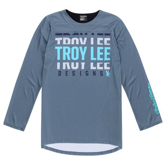 TLD Ruckus 3/4 Jersey Spun Steel Blue