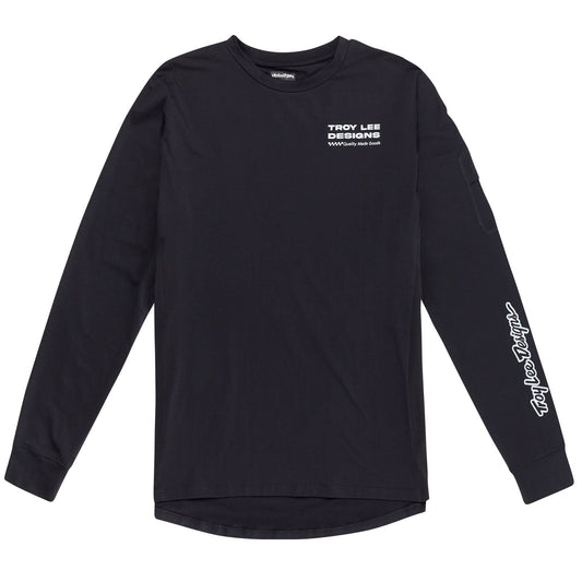 TLD Ruckus Long Sleeve Ride Tee Factory Carbon