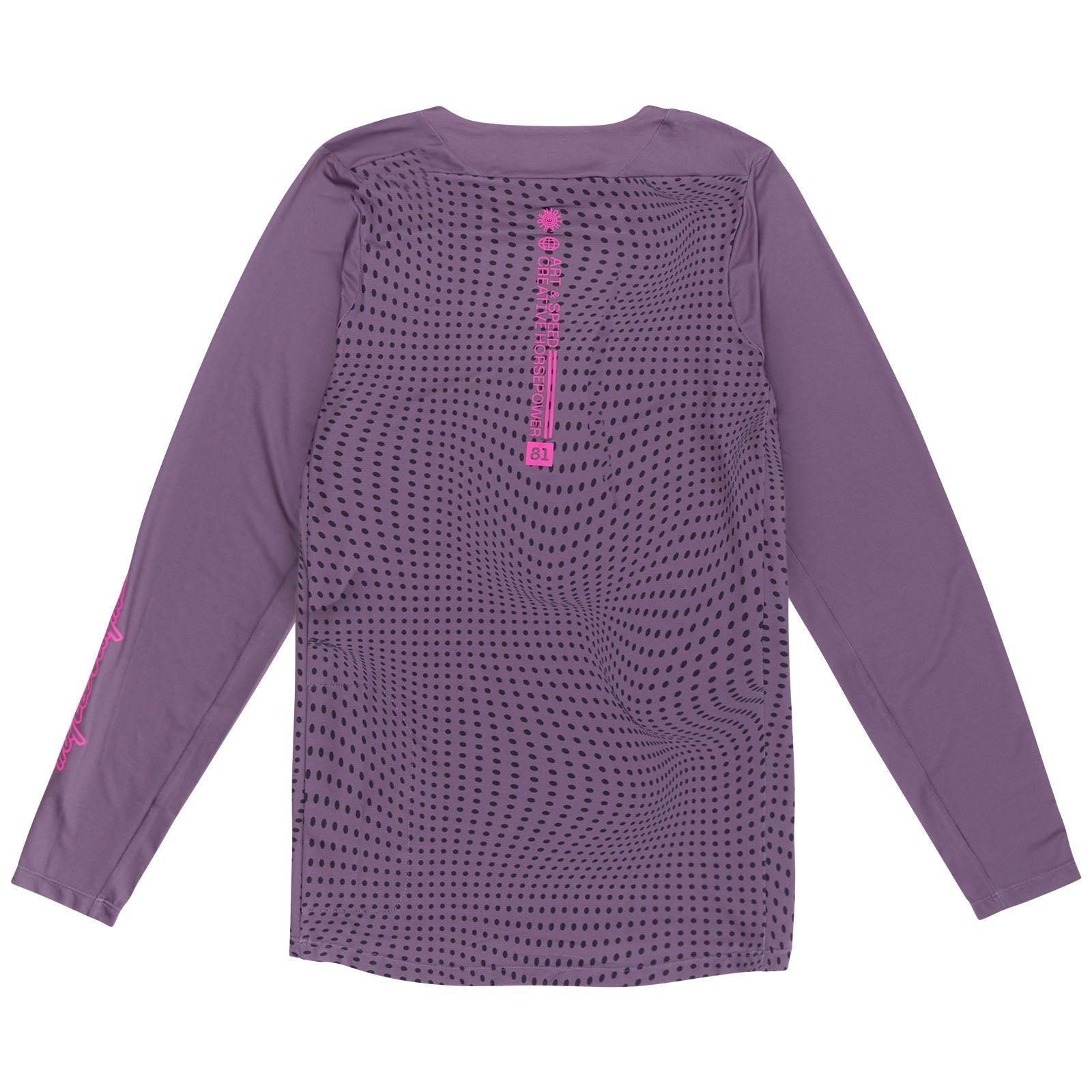 TLD Skyline LS Jersey Radioscape Deep Purple
