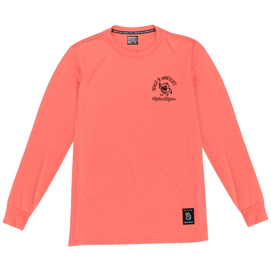 TLD Skyline Long Sleeve Ride Tee P&w Melon