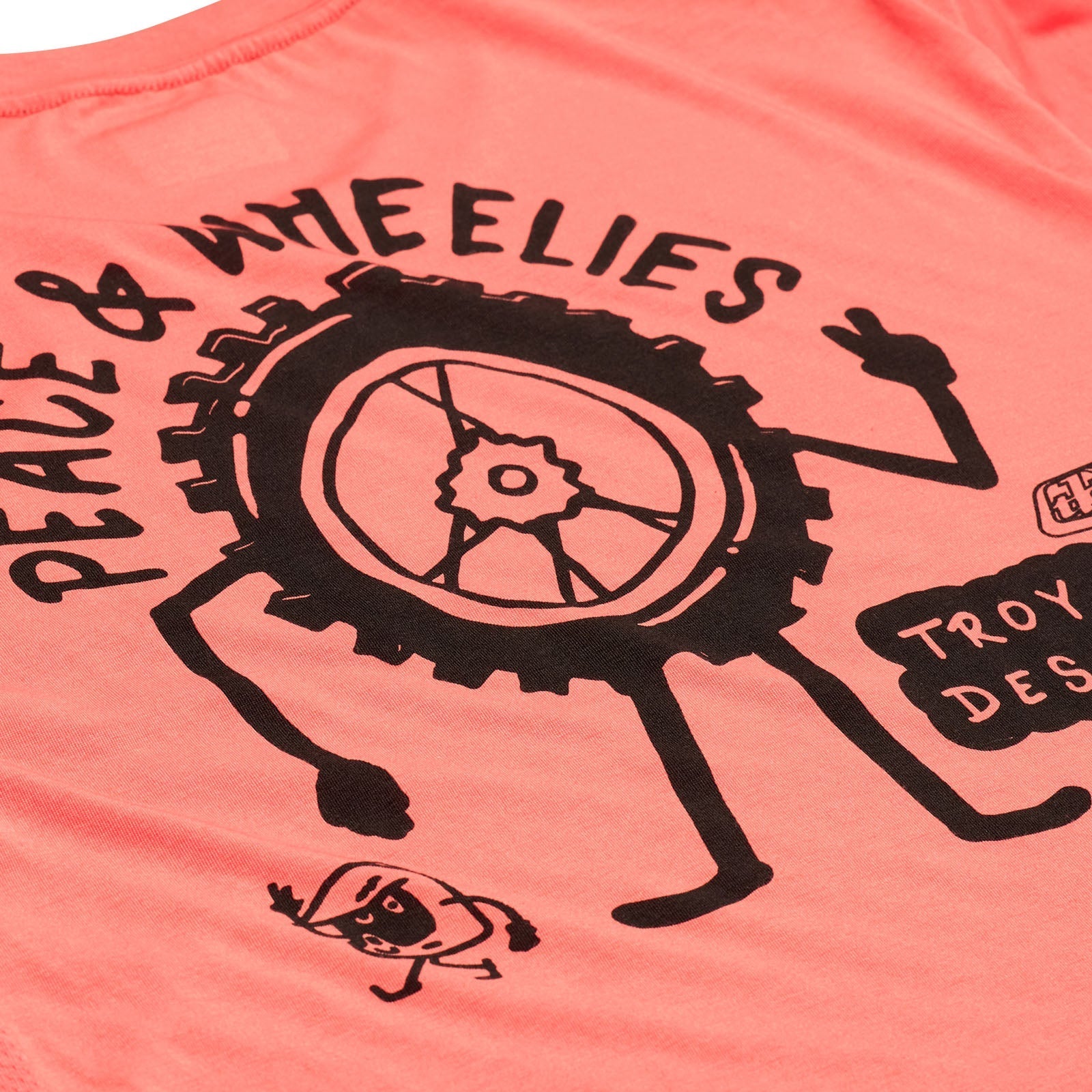 TLD Skyline Long Sleeve Ride Tee P&w Melon