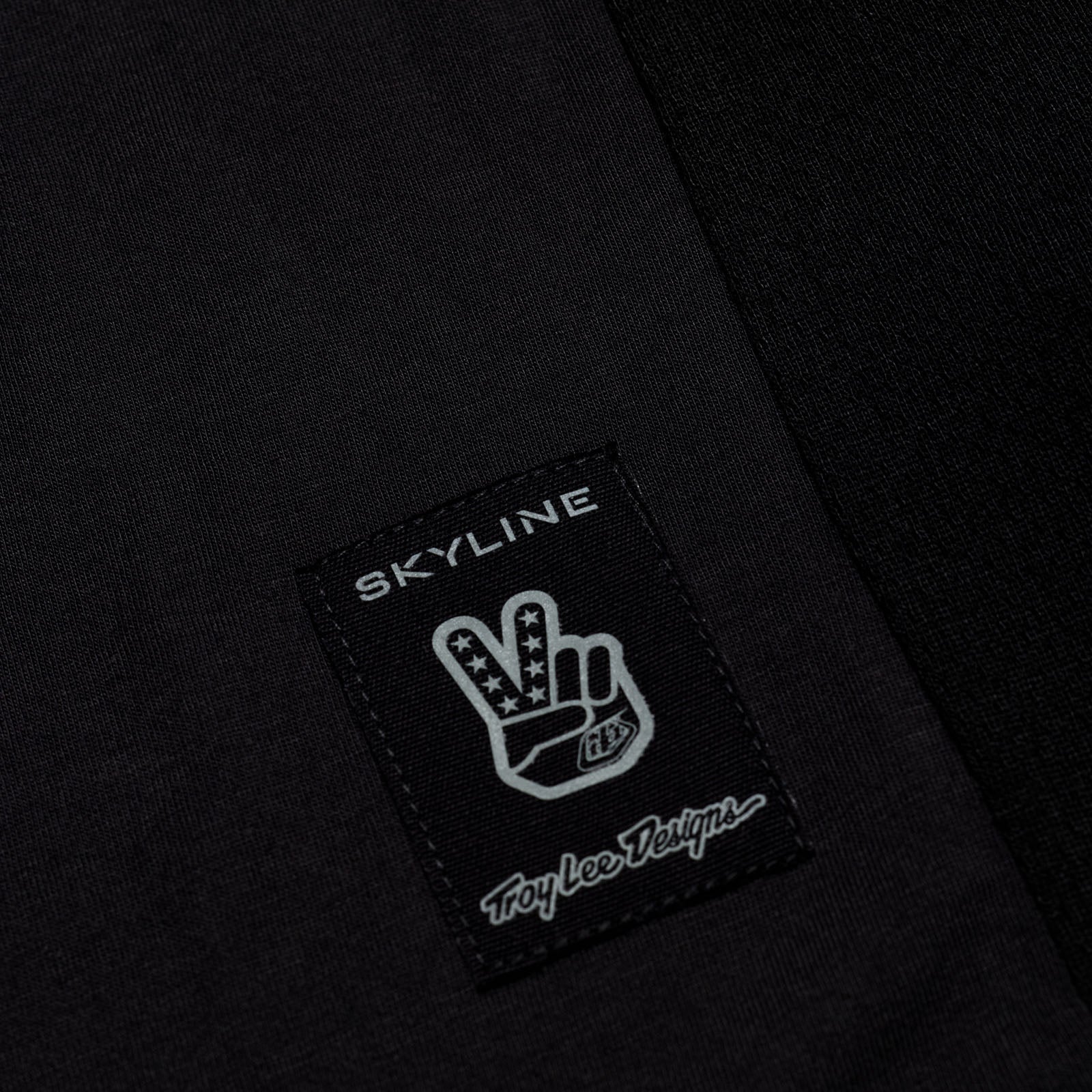 TLD Skyline Long Sleeve Ride Tee Signature Black