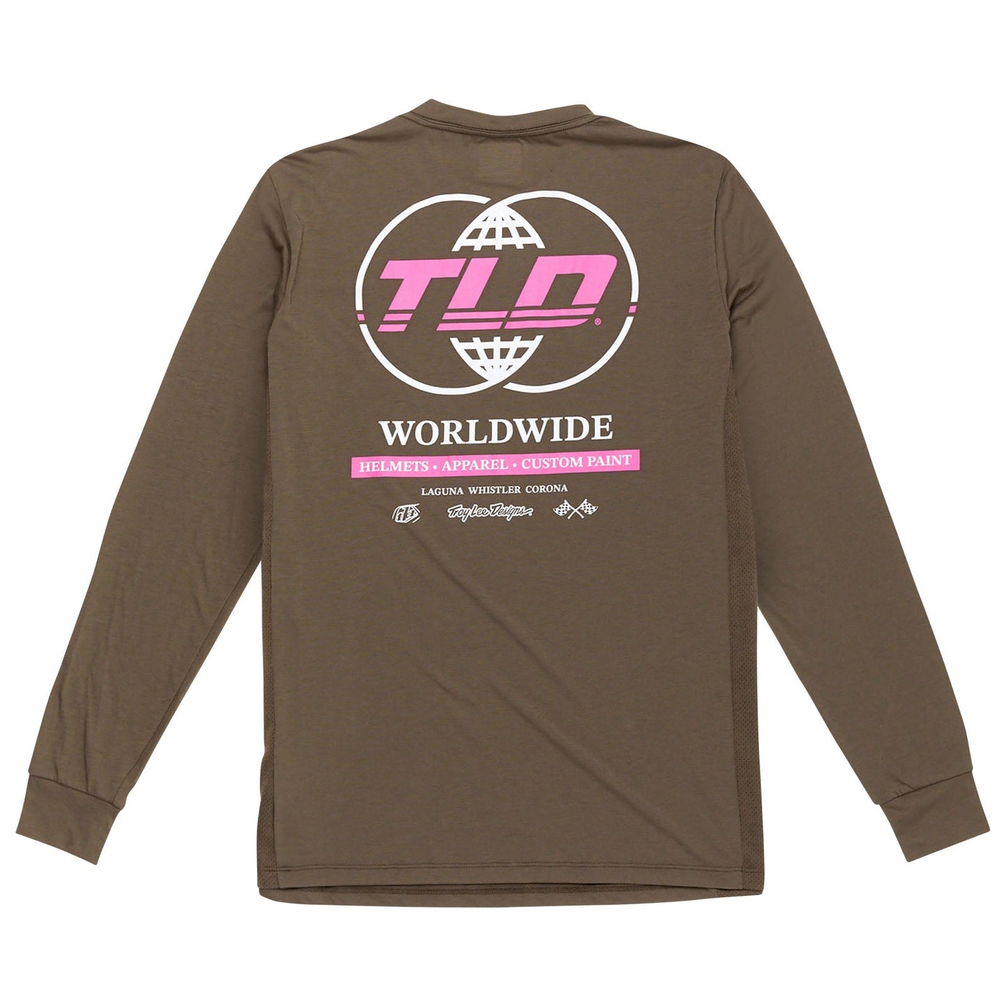 TLD Skyline Long Sleeve Ride Tee Worldwide Caper