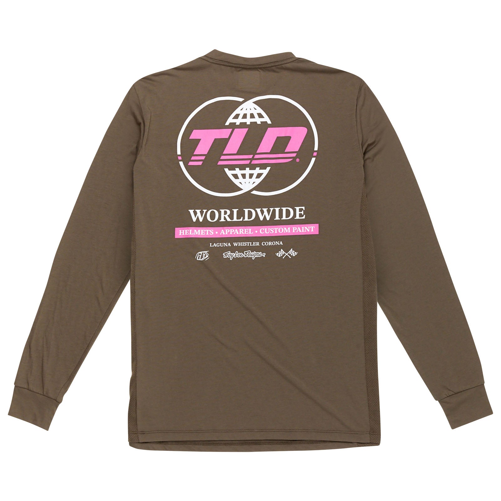 TLD Skyline Long Sleeve Ride Tee Worldwide Caper