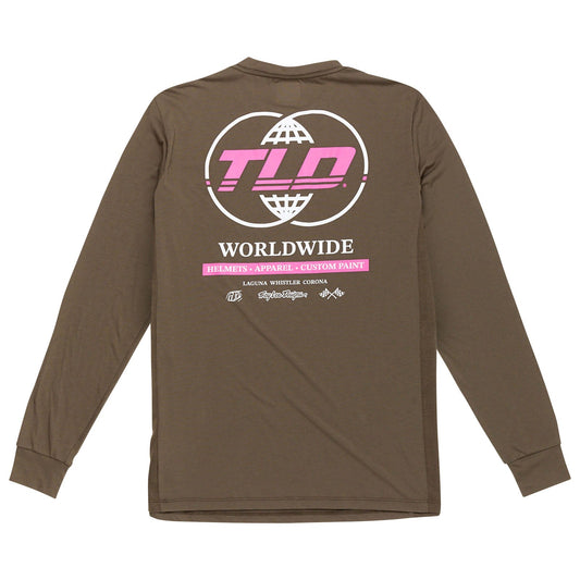 TLD Skyline Long Sleeve Ride Tee Worldwide Caper