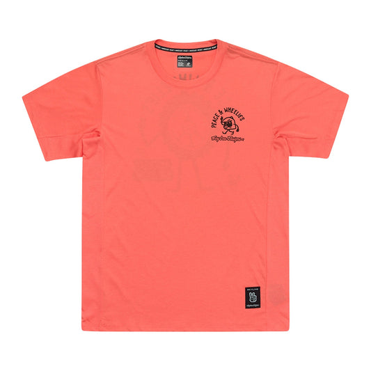 TLD Skyline Short Sleeve Ride Tee P&w Melon