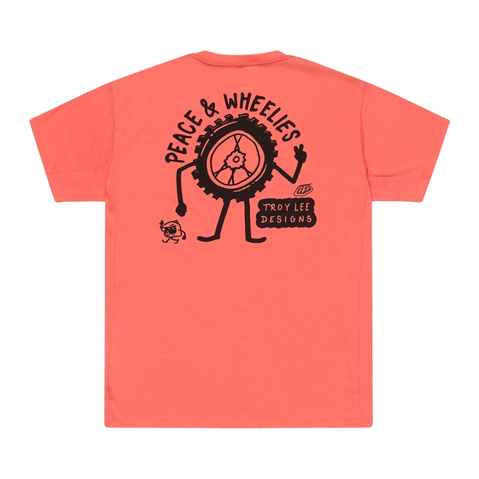 TLD Skyline Short Sleeve Ride Tee P&w Melon