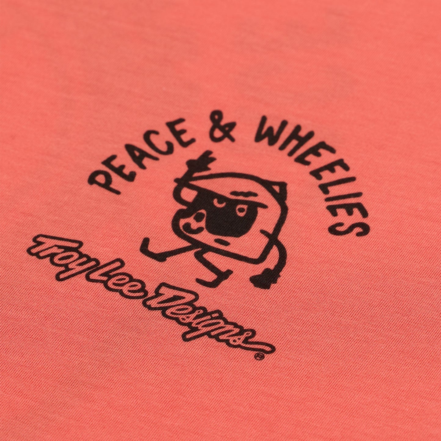 TLD Skyline Short Sleeve Ride Tee P&w Melon