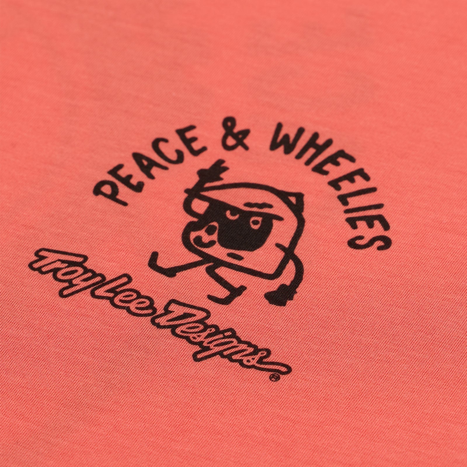 TLD Skyline Short Sleeve Ride Tee P&w Melon