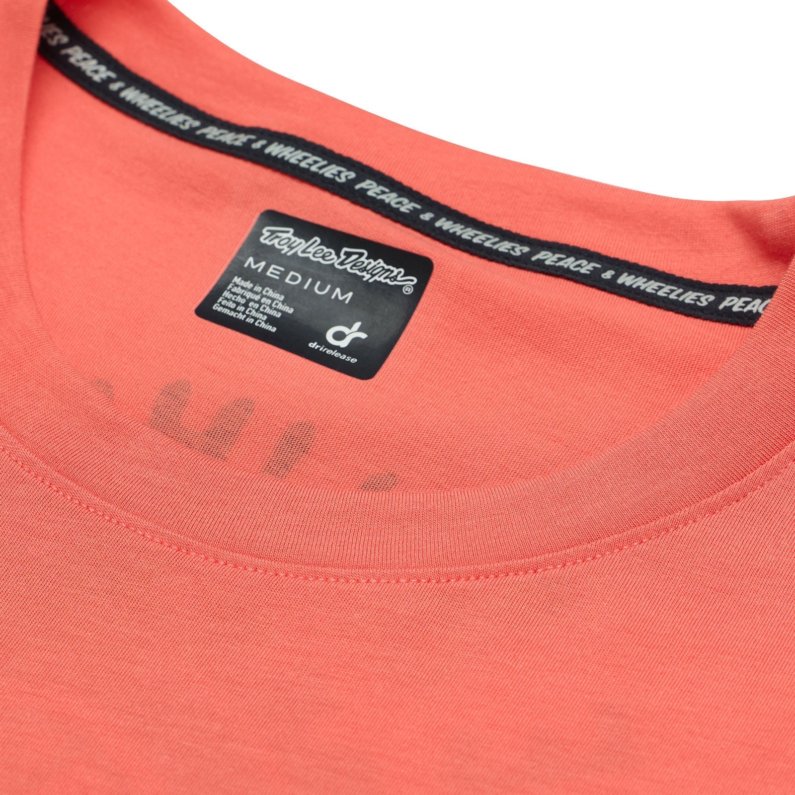 TLD Skyline Short Sleeve Ride Tee P&w Melon