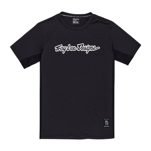 TLD Skyline Short Sleeve Ride Tee Signature Black