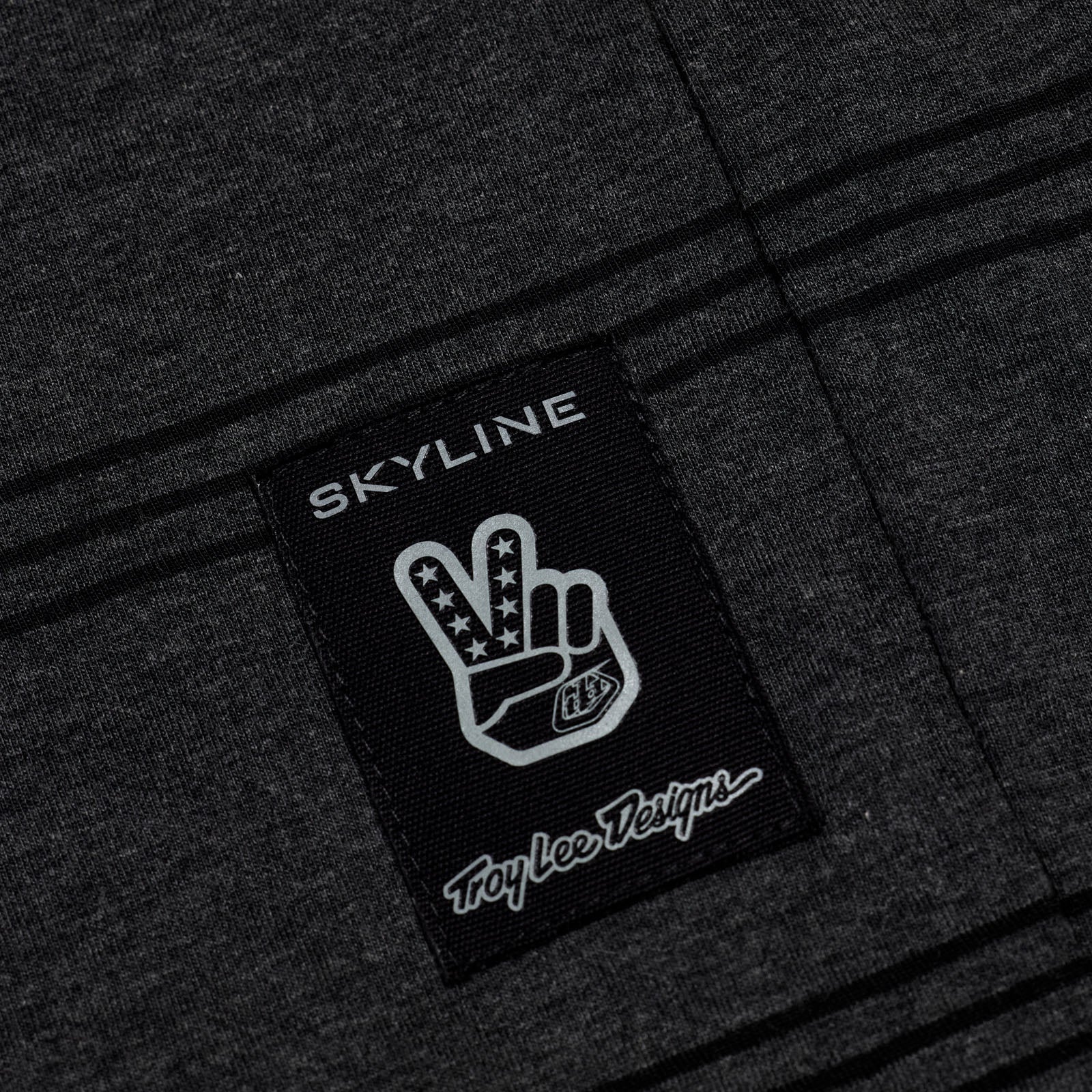 TLD Skyline Short Sleeve Ride Tee Washed Out Dark Cloud