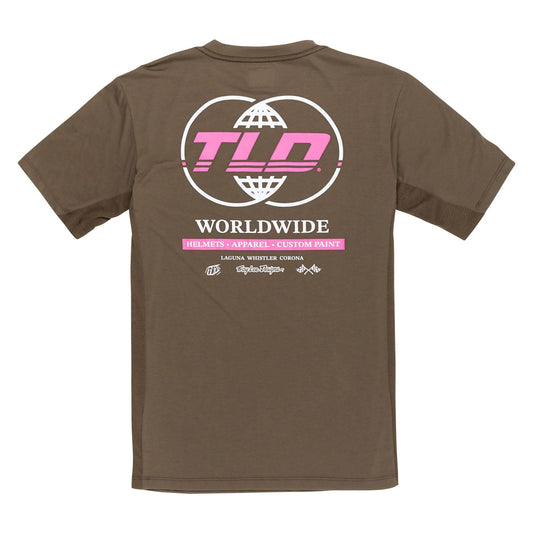 TLD Skyline Short Sleeve Ride Tee Worldwide Caper