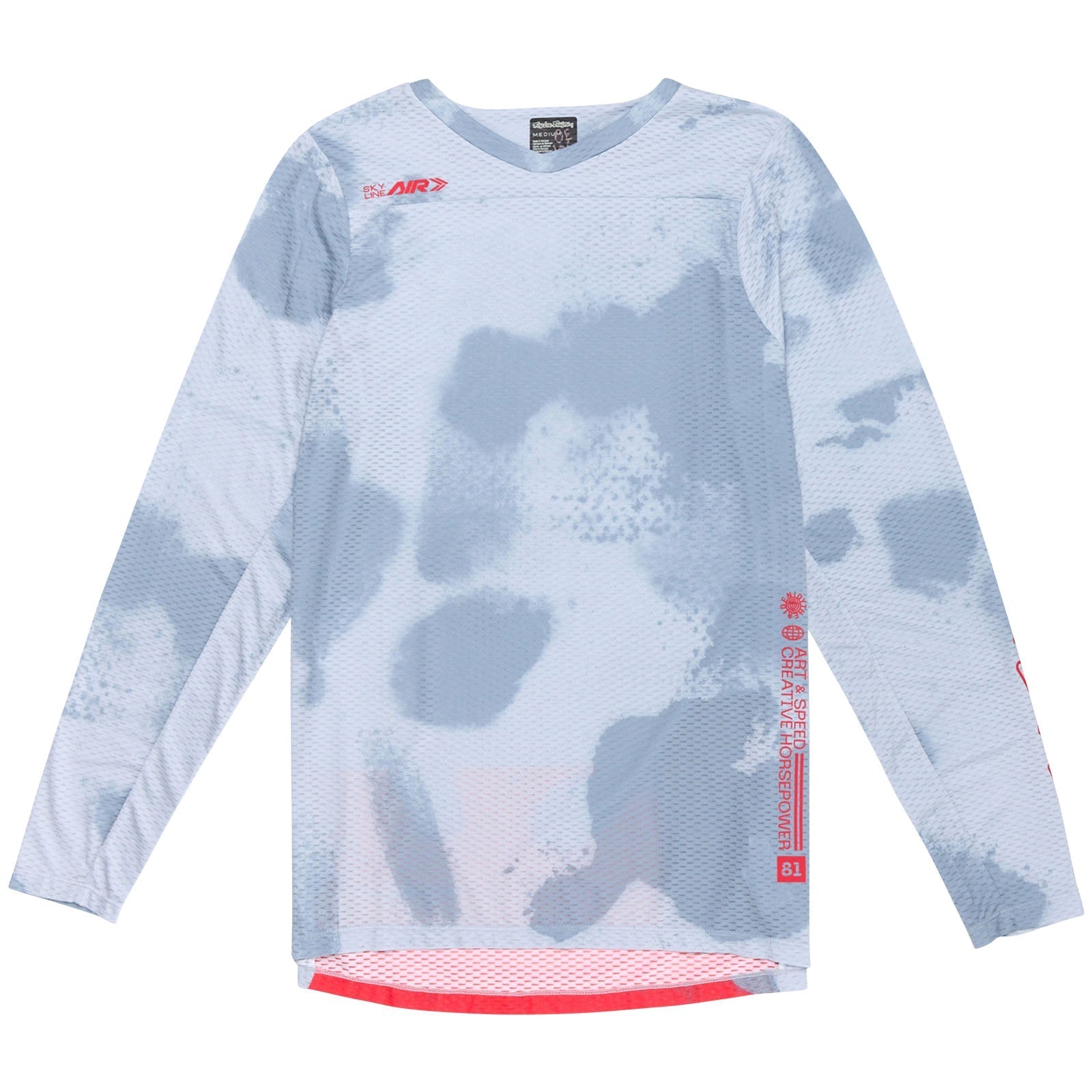 TLD Skyline Air LS Jersey Flared Concrete