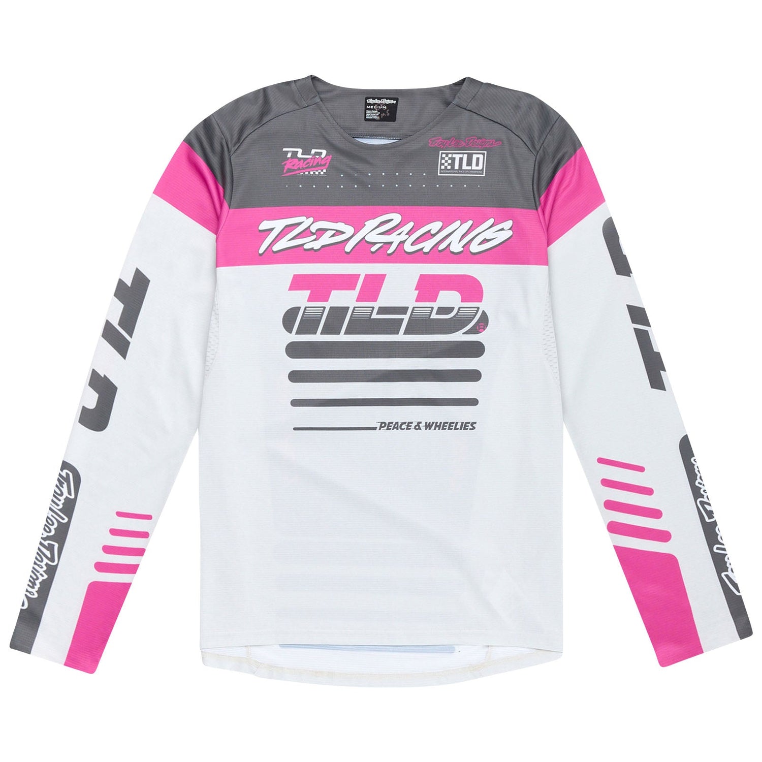 TLD Sprint Jersey Full Pull Chalk