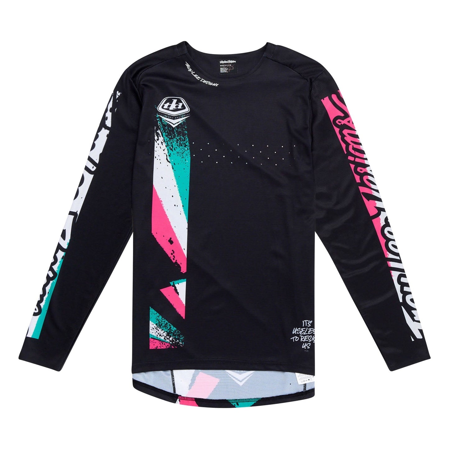 TLD Sprint Jersey Full Pull Black