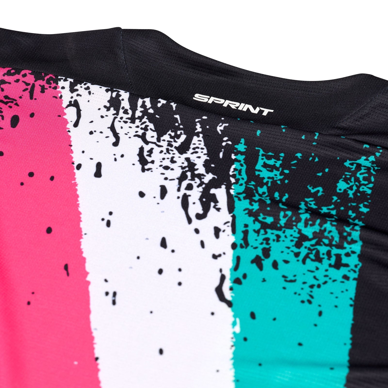 TLD Sprint Jersey Full Pull Black