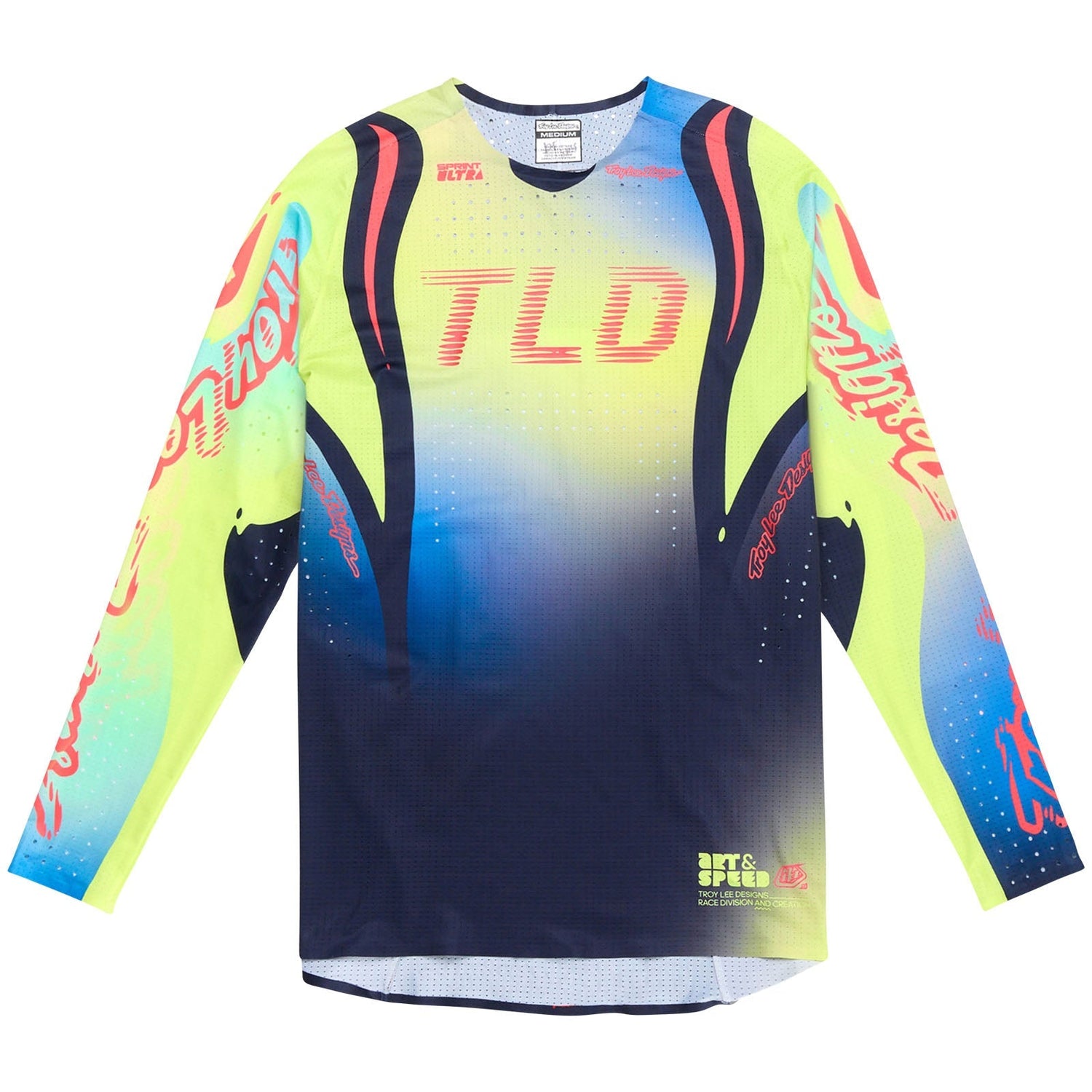 TLD Sprint Ultra Jersey Drip Glo Yellow