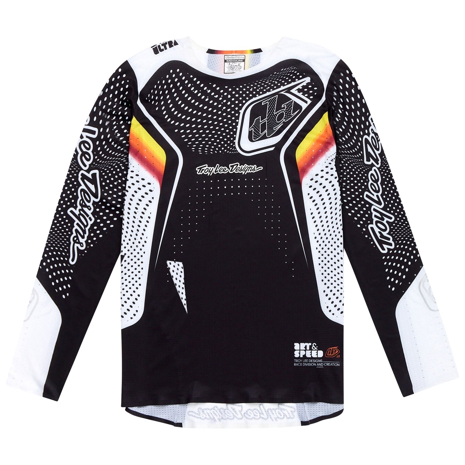 TLD Sprint Ultra Jersey Optic Black