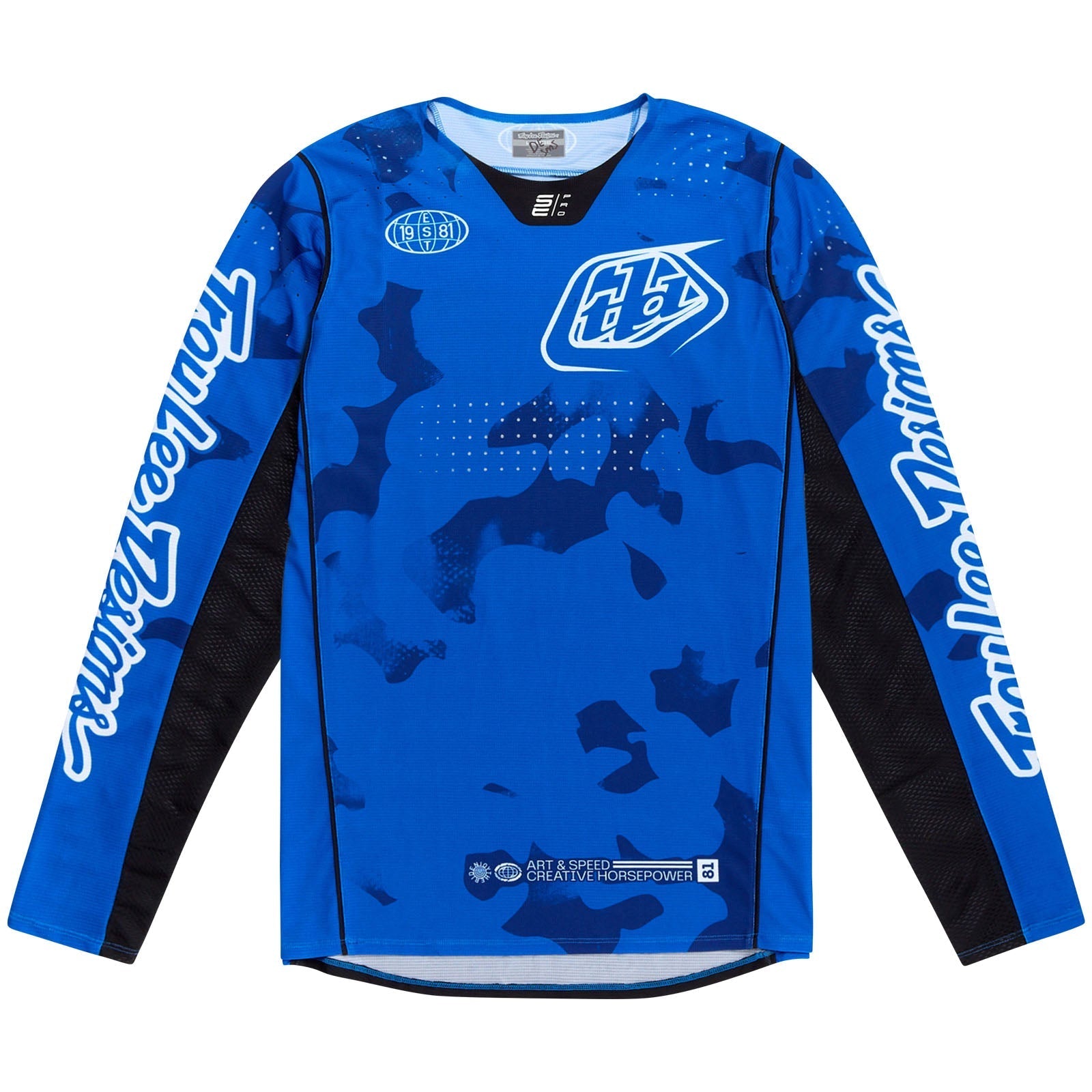 TLD SE Pro Jersey Blotted Bright Blue
