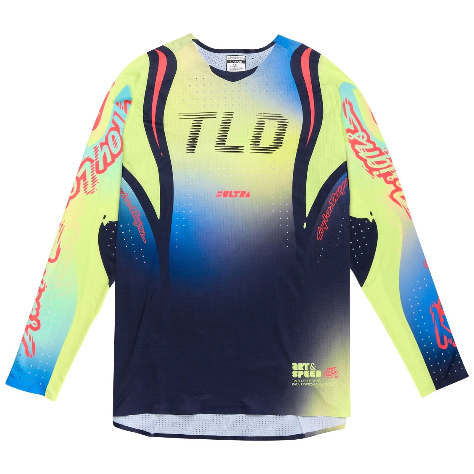 TLD SE Ultra Jersey Drip Glo Yellow / Dark Navy