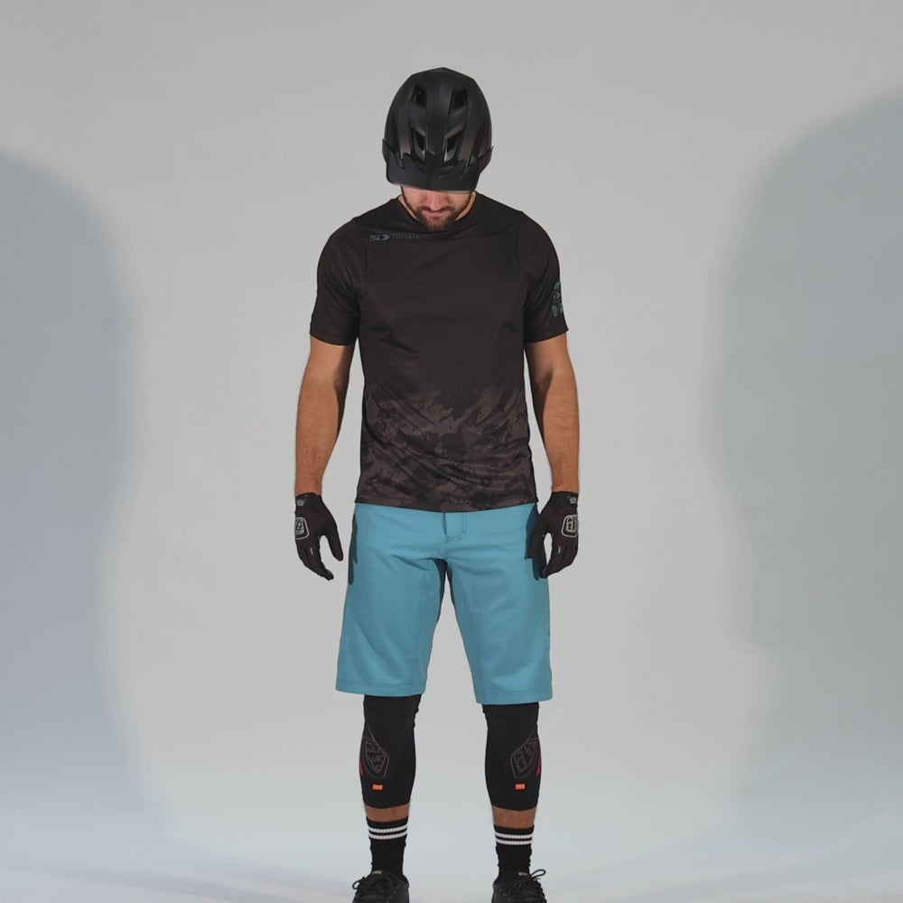 Troy Lee Skyline Air Short W/Liner Mono Azure